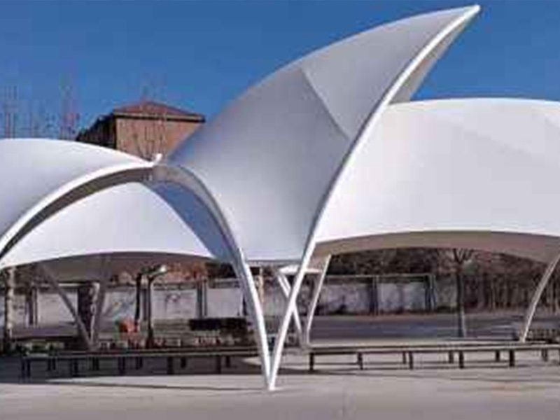 膜結構建筑的美學內涵之結合自然的美