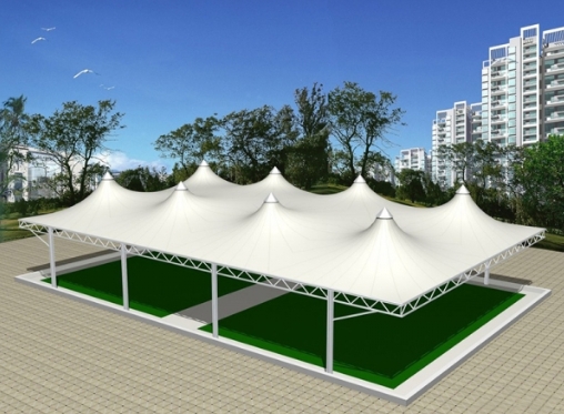 為什么體育看臺、主席臺優先采用膜結構材料呢？