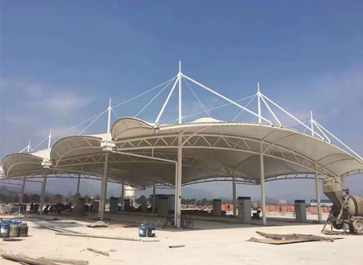 膜結(jié)構(gòu)車棚設(shè)計(jì)與施工要點(diǎn)!